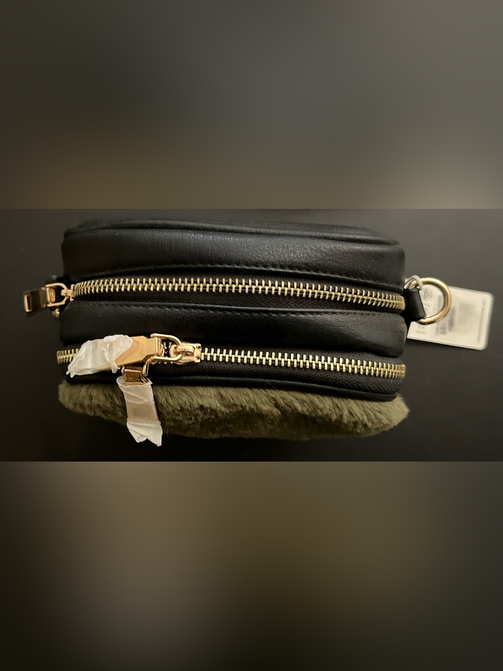 Urban Expressions Vegan/Faux Fur Crossbody - Picture 2 of 8